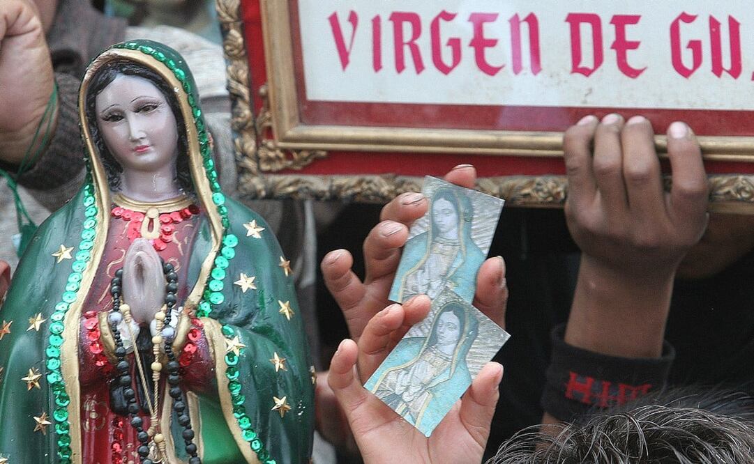 La Virgen de Guadalupe se presentó con el nombre “Santa María de Guadalupe” - Foto: Adrián Hernández/EL UNIVERSAL
