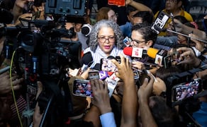Gobernadora interina de Sinaloa trabaja con la federación para diseñar plan de seguridad; buscan recuperar tranquilidad ciudadana.
Foto: Especial.