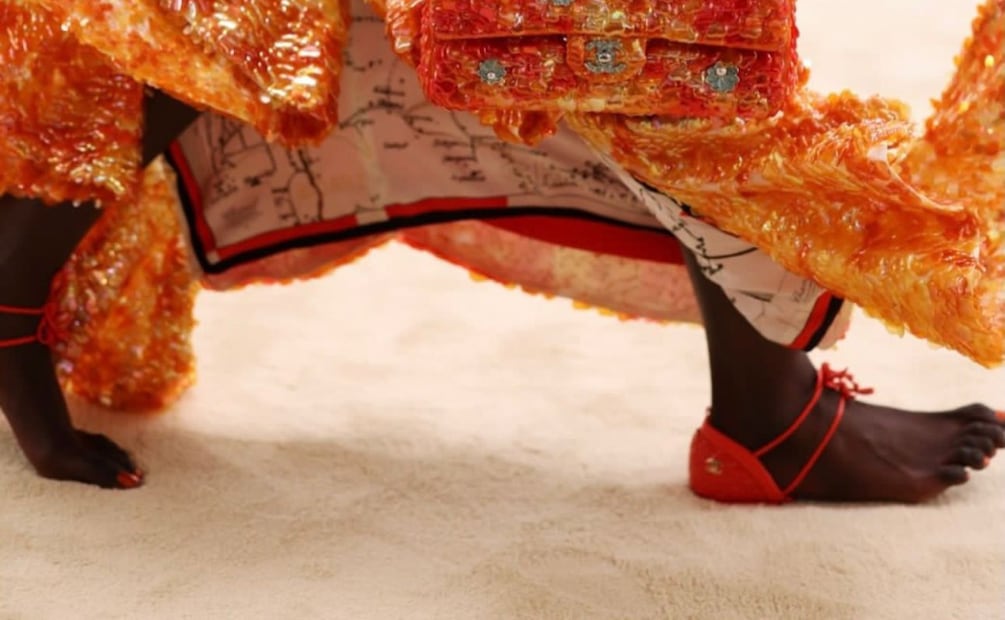 Minimalismo extremo: el nuevo calzado de Chanel. Foto: Chanel