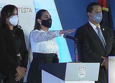 Lorena Alfaro toma protesta como alcaldesa de Irapuato, Guanajuato