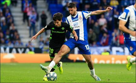 Lainez vuelve a sumar minutos en empate del Betis ante Espanyol