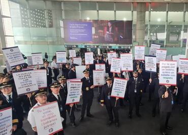 Pilotos postergan huelga en Aeroméxico hasta el 8 de octubre por toma de posesión de Claudia Sheinbaum