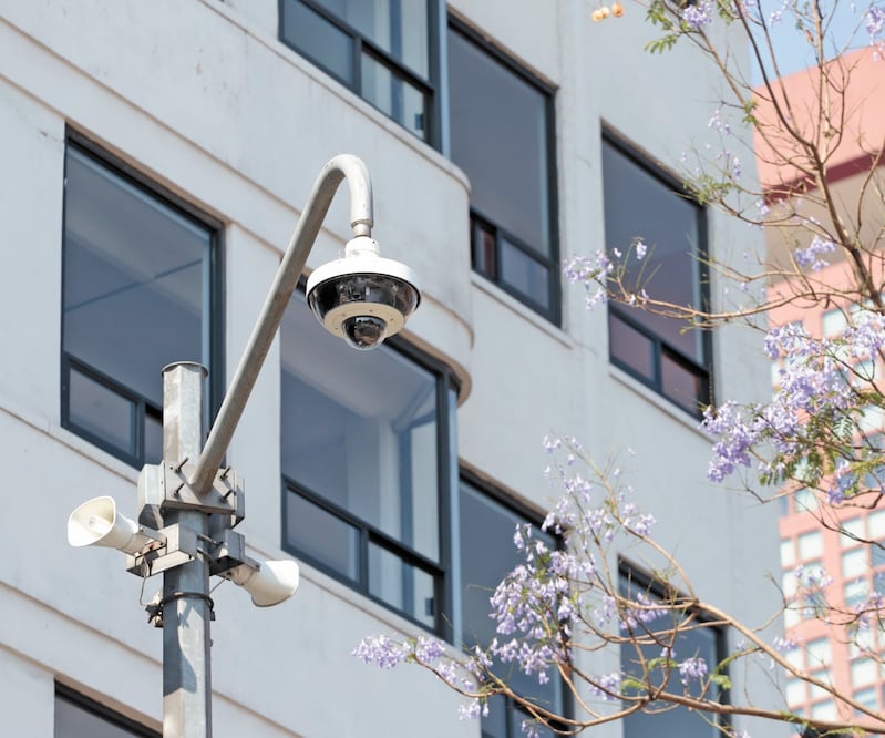 La reproducción del audio de prueba en los postes fue exitosa en 96.8%, detalla el sistema C5. Foto: BERENICE FREGOSO. EL UNIVERSAL