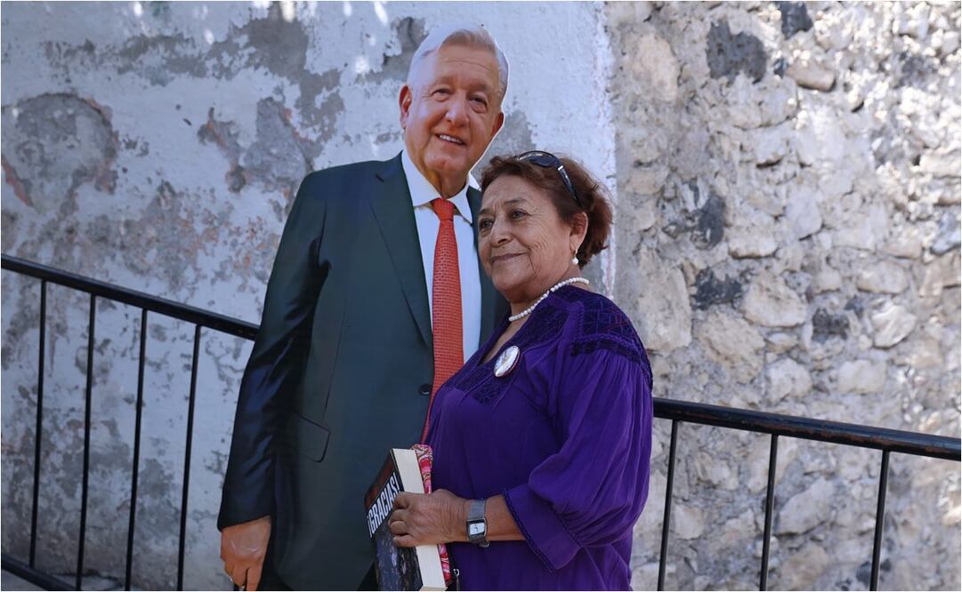 Lanzan campaña de despedida para AMLO. Foto: Alberto Morales/EL UNIVERSAL