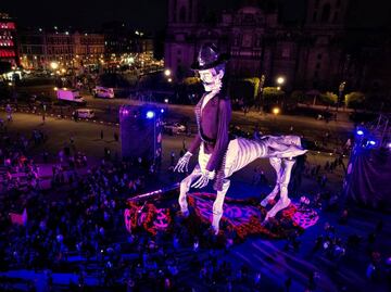 Desfile del Día de Muertos 2023: Programación de artistas y horarios del evento en el Zócalo de la CDMX