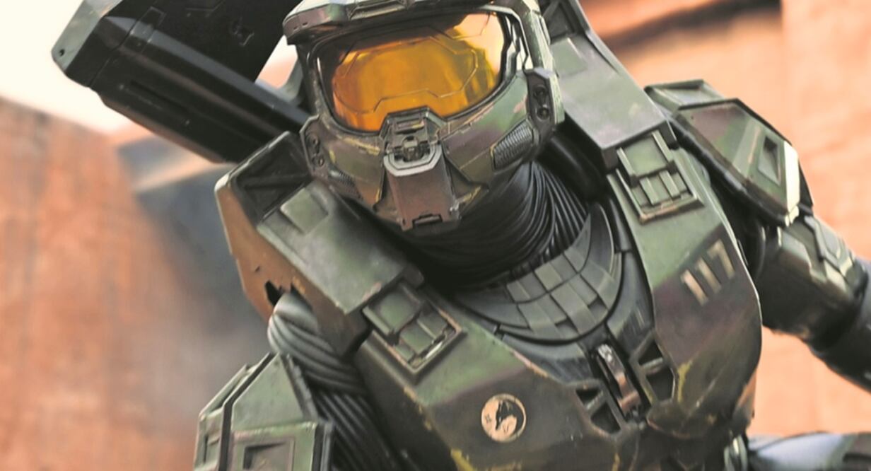 Para el actor Pablo Schreiber, quien da vida a Master Chief, fue un desafío realizar parte de la serie durante la pandemia y aún así, asegura, los efectos visuales son sorprendentes.  Foto: paramount+