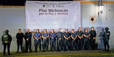 Investigan a policías de 38 municipios de Michoacán por vínculos con el CJNG