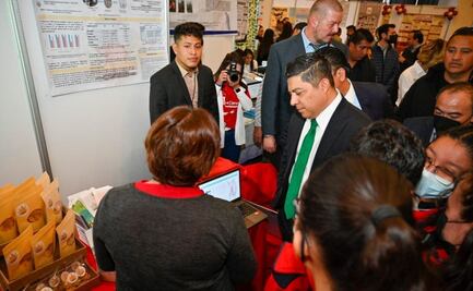 Ricardo Gallardo, gobernador de SLP, inaugura la Expo Ciencias Nacional 2022