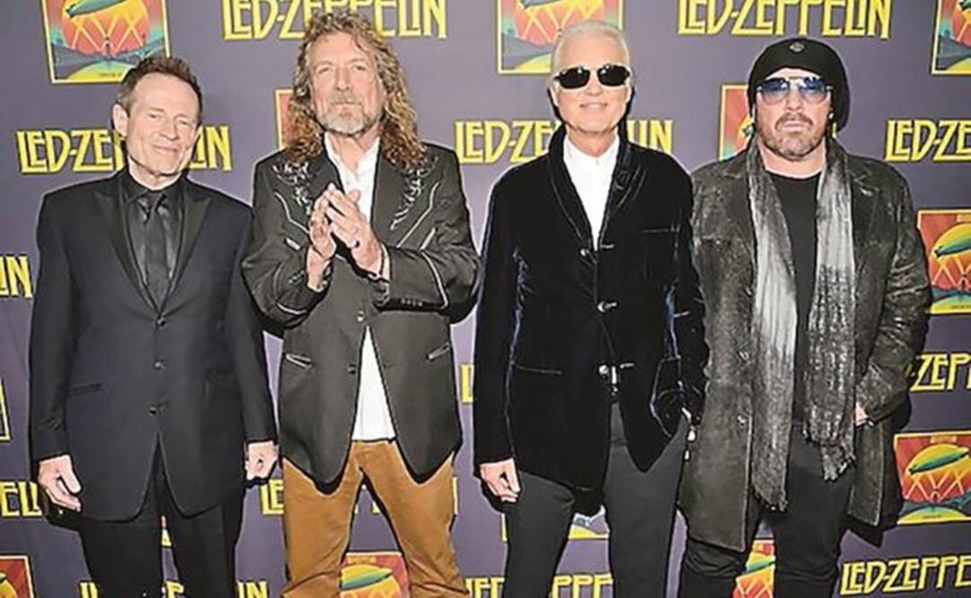 Robert Plant and Jimmy Page, flanked by John Paul Jones and Jason Bonham, are in the middle of the controversy. (Photo: AP)