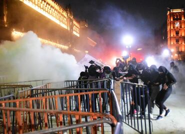 ¿De qué sirven las manifestaciones de encapuchadas?: Sheinbaum tras marcha del 25N