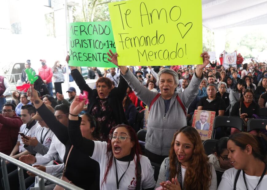 Fernando Mercado, alcalde de Magdalena Contreras, rindió su Primer Informe de Gobierno este sábado. (Foto: Carlos Mejía/ EL UNIVERSAL)