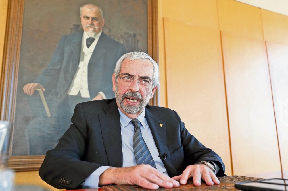 Enrique Graue, rector de la UNAM, asegura que la autonomía no representa ninguna forma de impunidad. FOTO: ARCHIVO EL UNIVERSAL