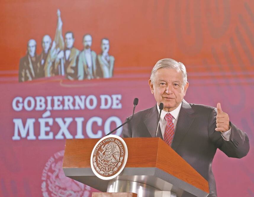 El pasado martes 23 de julio, el presidente Andrés Manuel López Obrador dijo en su conferencia matutina en Palacio Nacional que un día antes le habían hecho sus estudios de salud y le confirmaron que “está al 100”. Fotos/ARCHIVO EL UNIVERSAL