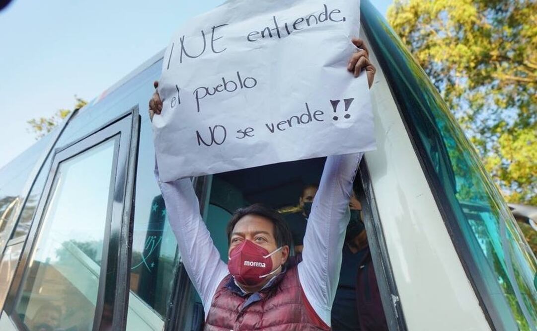 El dirigente de Morena, Mario Delgado. Foto: Especial 