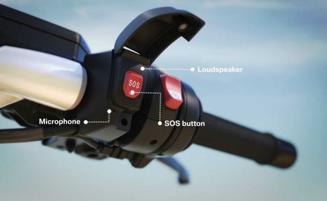 BMW estrenará sistema de llamado de emergencia en motos