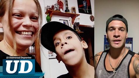 Milton Caraglio y su emotivo gesto de solidaridad con un niño argentino