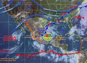 Frente frío 2 ocasionará lluvias en todo el país: SMN
