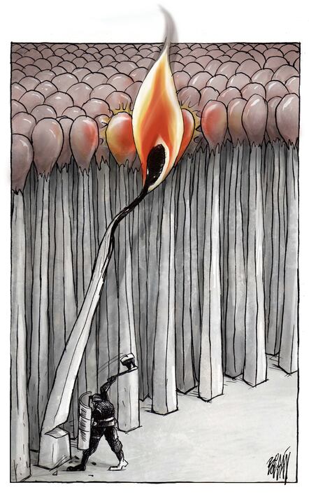 La represión y la chispa