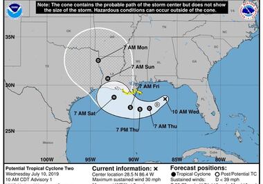 Prevén formación de huracán en el Golfo de México este viernes