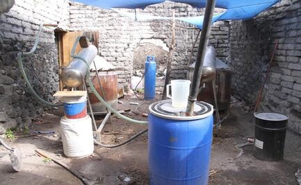 Desmantelan un narcolaboratorio escondido en un rancho de Hidalgo