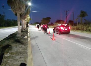 Fortalecen operativos de alcoholímetro y venta clandestina de pirotecnia en Ahome, Sinaloa