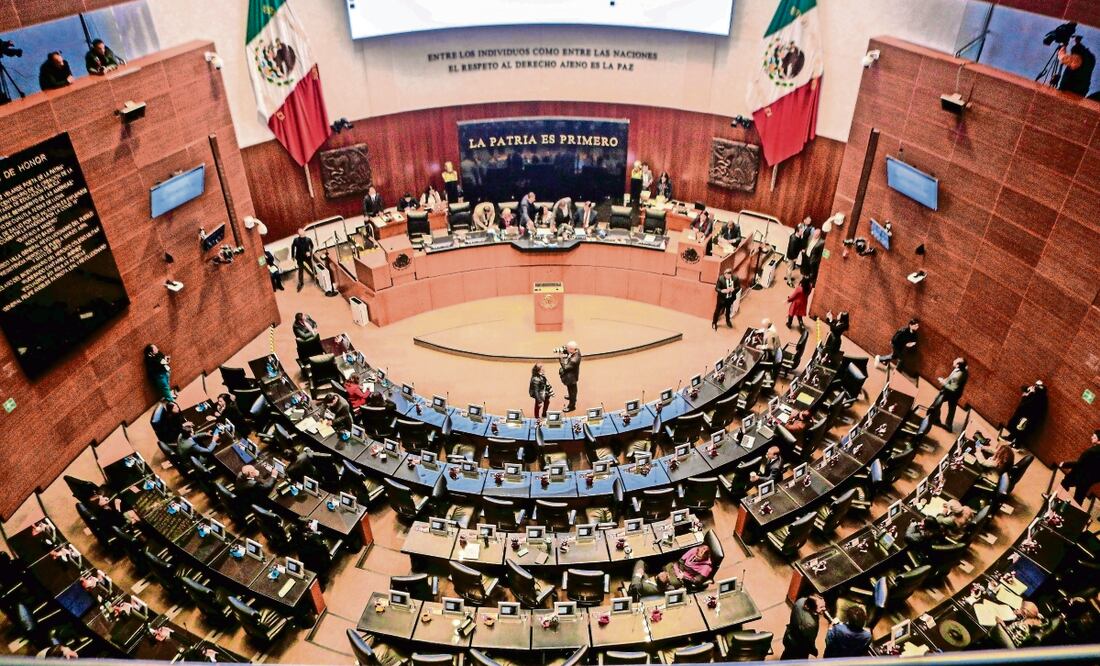 Sesión del Senado. Foto: Archivo