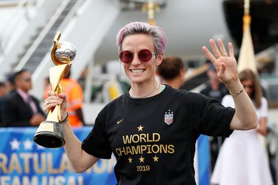 Rapinoe directo contra Trump: “Tu mensaje separa al país”