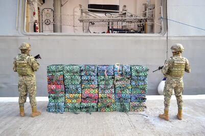 Asegura Semar casi una ton de cocaína en Guerrero