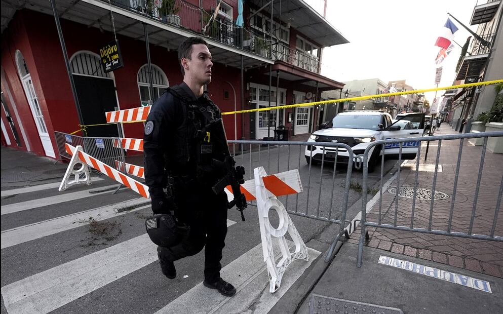 Atropello masivo en Nueva Orleans deja 10 muertos: Foto: AP