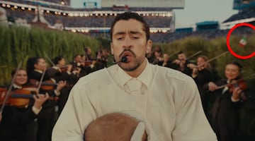 La bandera de México que apreció oculta en el show de Bad Bunny en el Super Bowl 