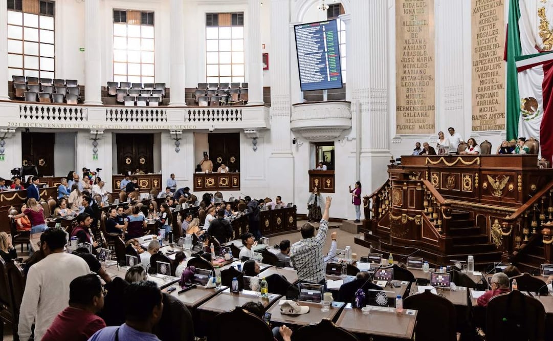 De enero a junio de 2025, el Poder Legislativo local gastó mil 96 millones de pesos, y para el primer semestre de 2026 erogó mil 221 millones. Foto: ARCHIVO EL UNIVERSAL
