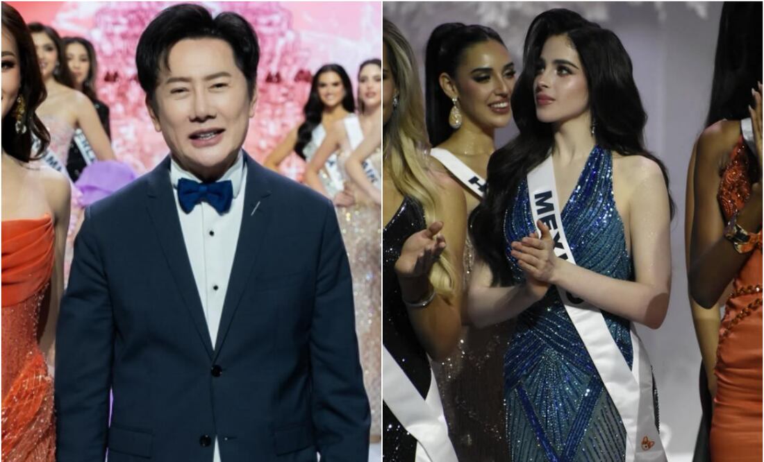 Nawat Istaragrisil y Fátima Bosch durante la gala de bienvenida de Miss Universe 2025.
Fotos: Instagram, vía @nawat.tv & @fatimaboschfdz