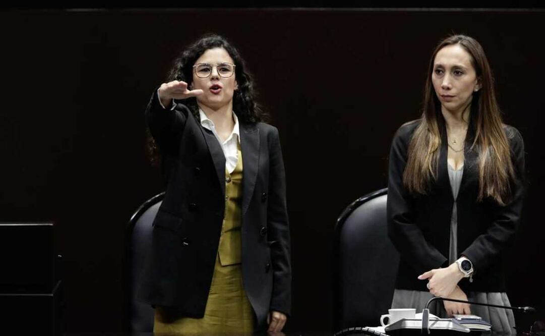 Comparecencia de secretaria de Gobernación Luisa María Alcalde en la Cámara de Diputados. Foto: Diego Simón Sánchez