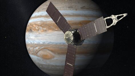 NASA: Sonda Juno hace su vuelo más cercano a Europa, la una de Júpiter 