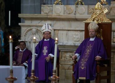 Rezan en Catedral por jugadores del Chapecoense