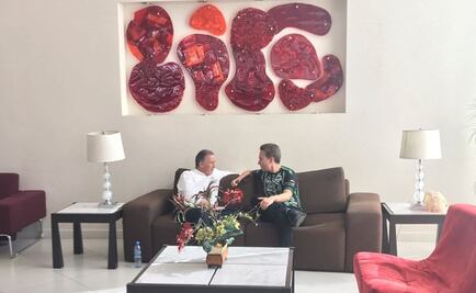 Velasco se reúne con Meade y desmiente a su abuelo sobre supuesto apoyo a AMLO