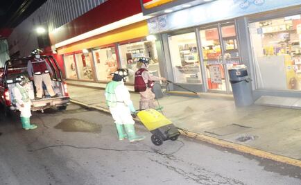 Por aumento de contagios, sanitizan principales vialidades en Ecatepec