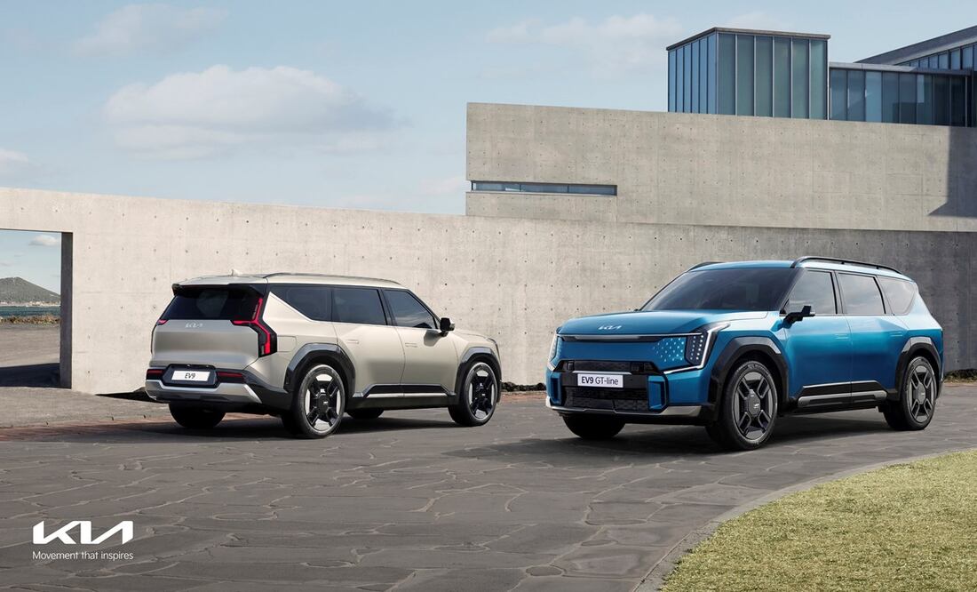 El EV9 es el crossover eléctrico de tres filas de KIA.