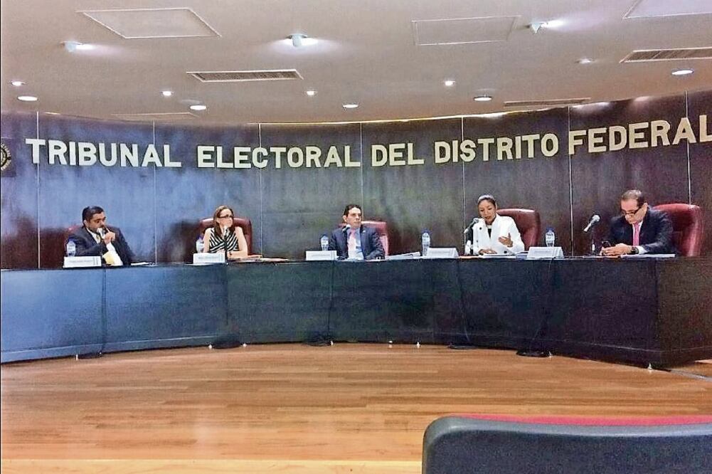 El Tribunal Electoral resolvió que la sanción a los diputados constituye una vulneración al principio de inviolabilidad parlamentaria. (TRIBUNAL ELECTORAL DE LA CDMX)