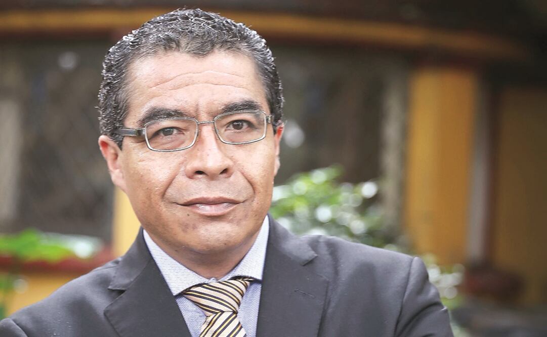 Vladimir Aguilar, aspirante a la dirigencia del PRD. Foto: JUAN CARLOS REYES. EL UNIVERSAL