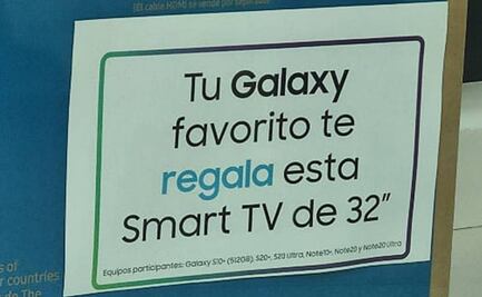 Cliente compra celular... y se lleva una tele gratis, por error en anuncio