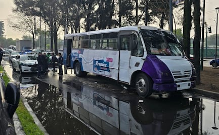 Asalto en transporte público deja dos muertos en Río de Churubusco; delincuentes escaparon