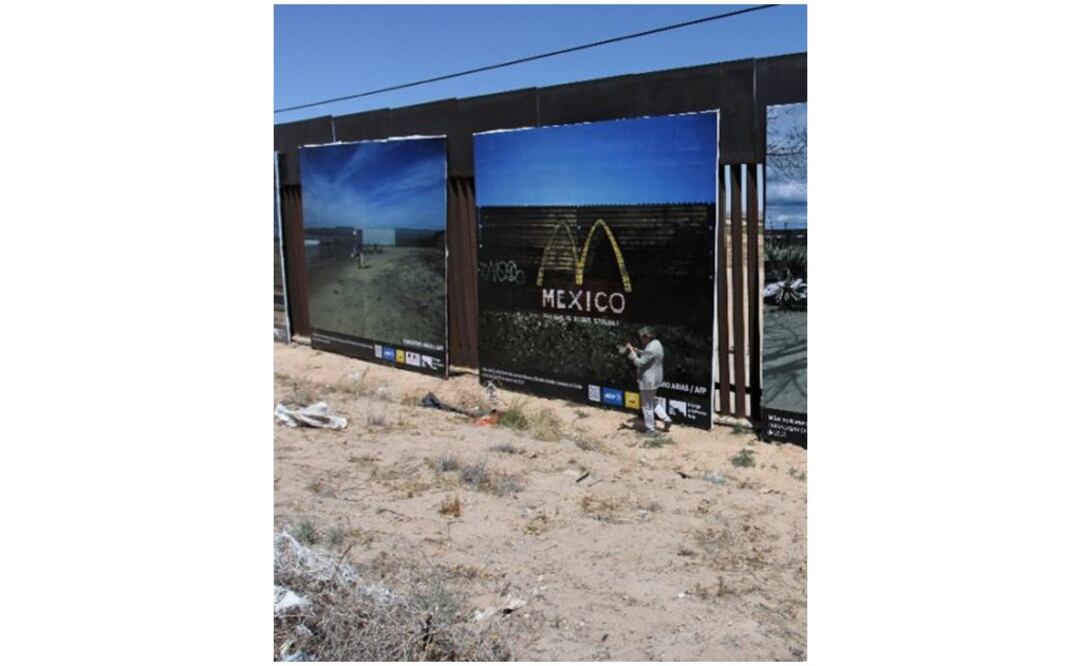 La vida en la frontera entre México y Estados Unidos, organizada por la AFP. Foto: AFP/JIM WATSON