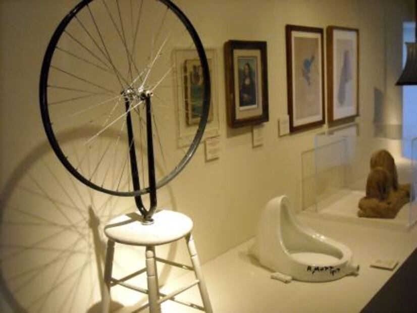 Marcel Duchamp creó arte con un urinario