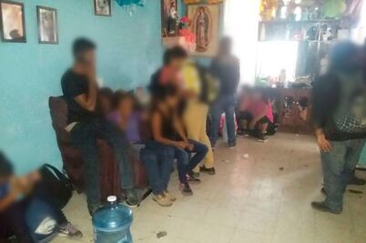 Rescatan a 41 migrantes en San Luis Potosí