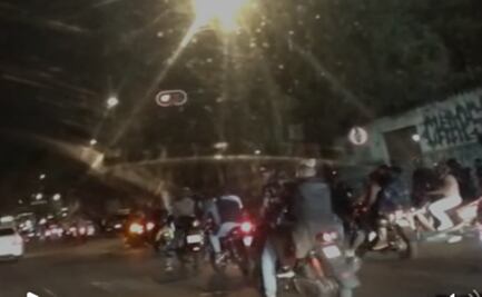 Liberan a 61 motociclistas que participaron en la rodada "Tirando terror CDMX" en Tepito