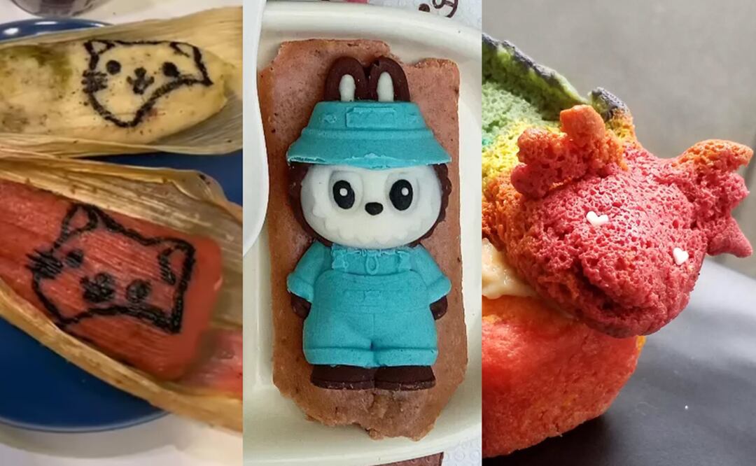 Tamales de labubus, ternurines, ajolotes y gatitos. Foto: Instagram