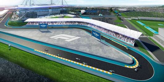 F1: así es la pista donde se correrá el GP de Miami este fin de semana 