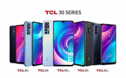 TCL presenta 5 nuevos smartphones de la serie 30 en el MWC 2022 