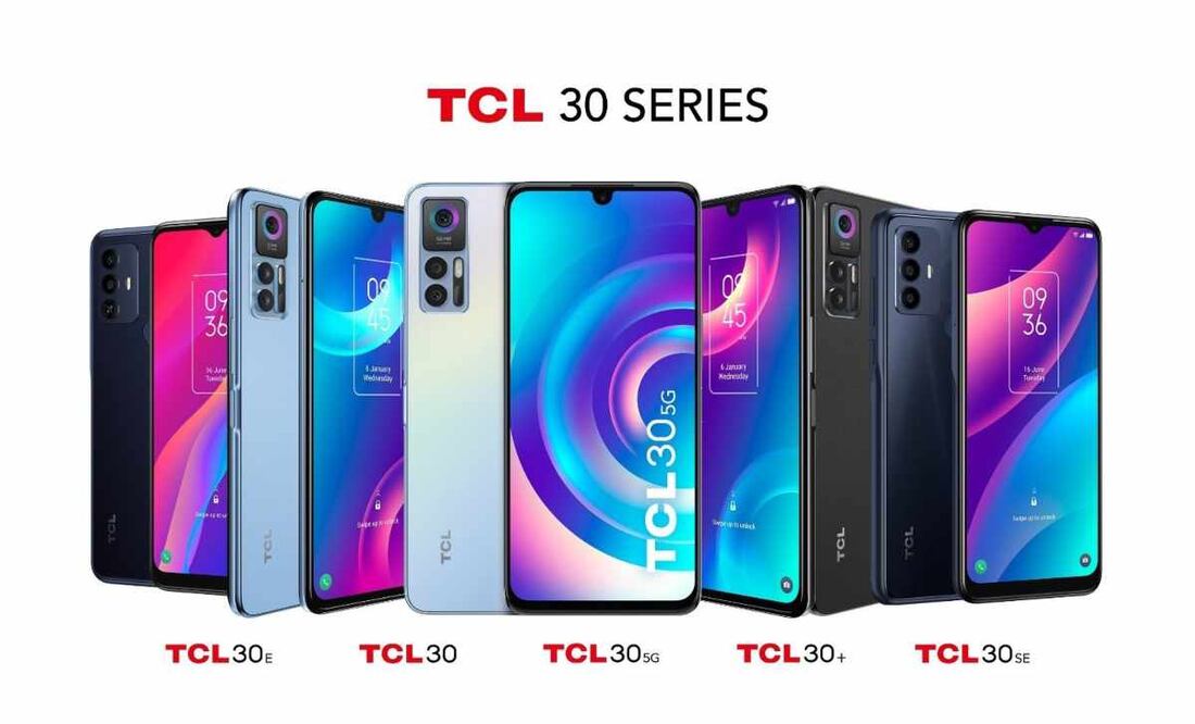 Estos equipos se unen a un par de smartphones exclusivos de Estados Unidos que ya forman parte de la gama: TCL 30 XE 5G y 30 V 5G, reforzando las propuestas de innovación de la compañía